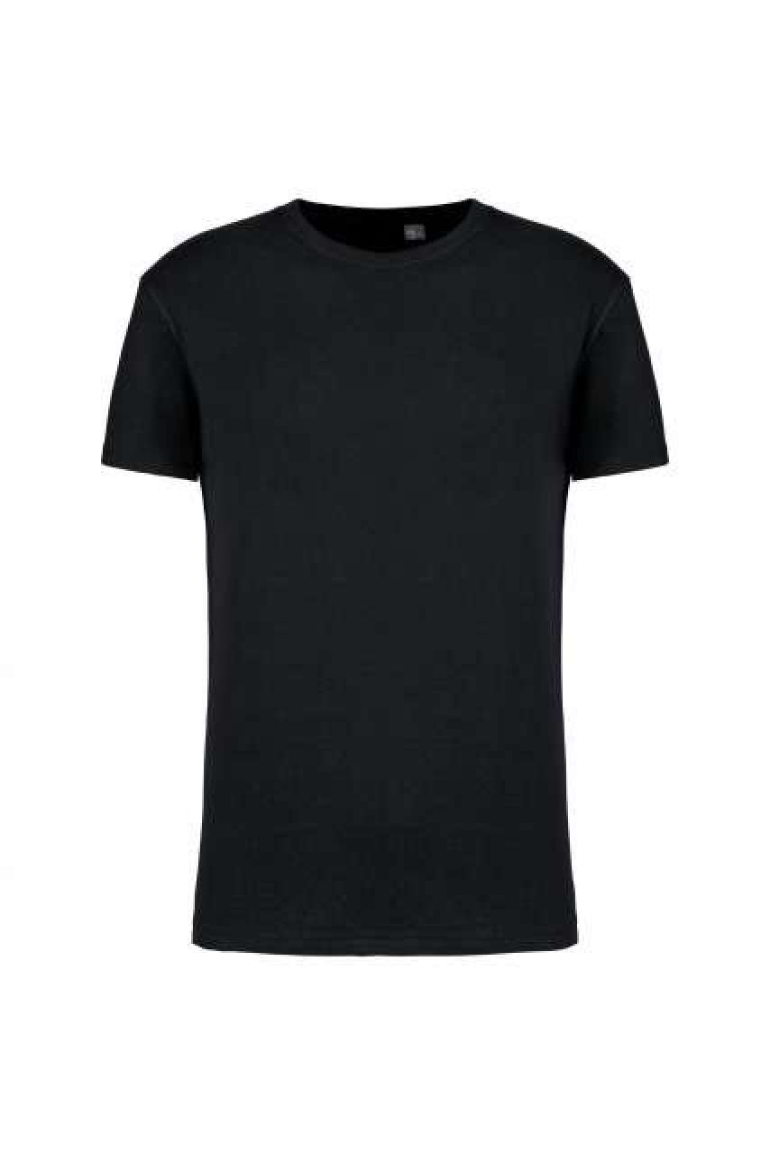 ORGANIC 190IC CREW NECK T-SHIRT - Black - colorimageurl
