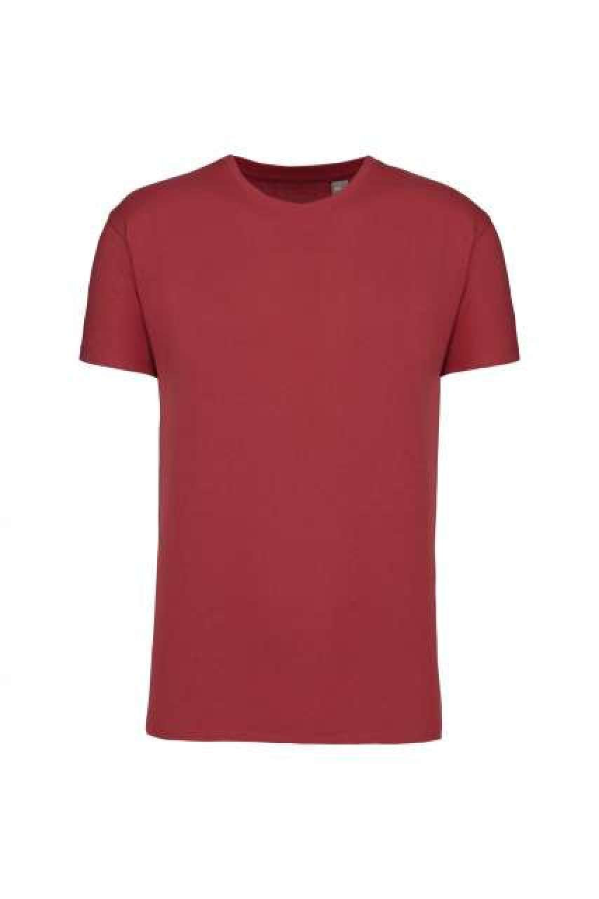 ORGANIC 190IC CREW NECK T-SHIRT - Terracotta Red - colorimageurl