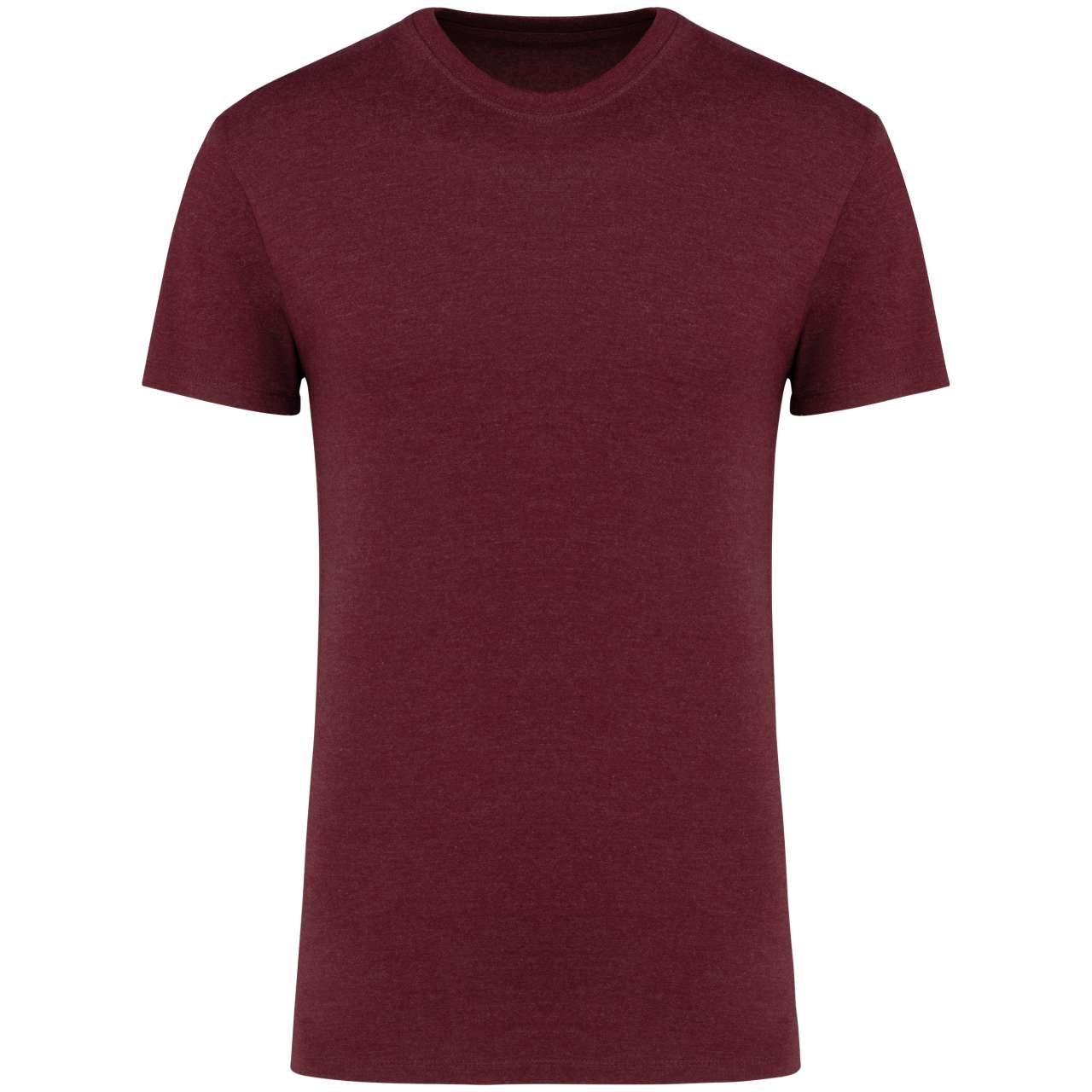 ORGANIC 190IC CREW NECK T-SHIRT - Wine Heather - colorimageurl