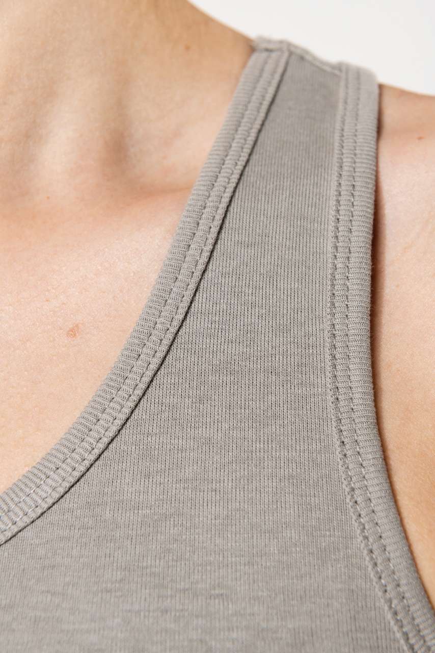 ANGELINA - LADIES' VEST - Light Grey - Additional