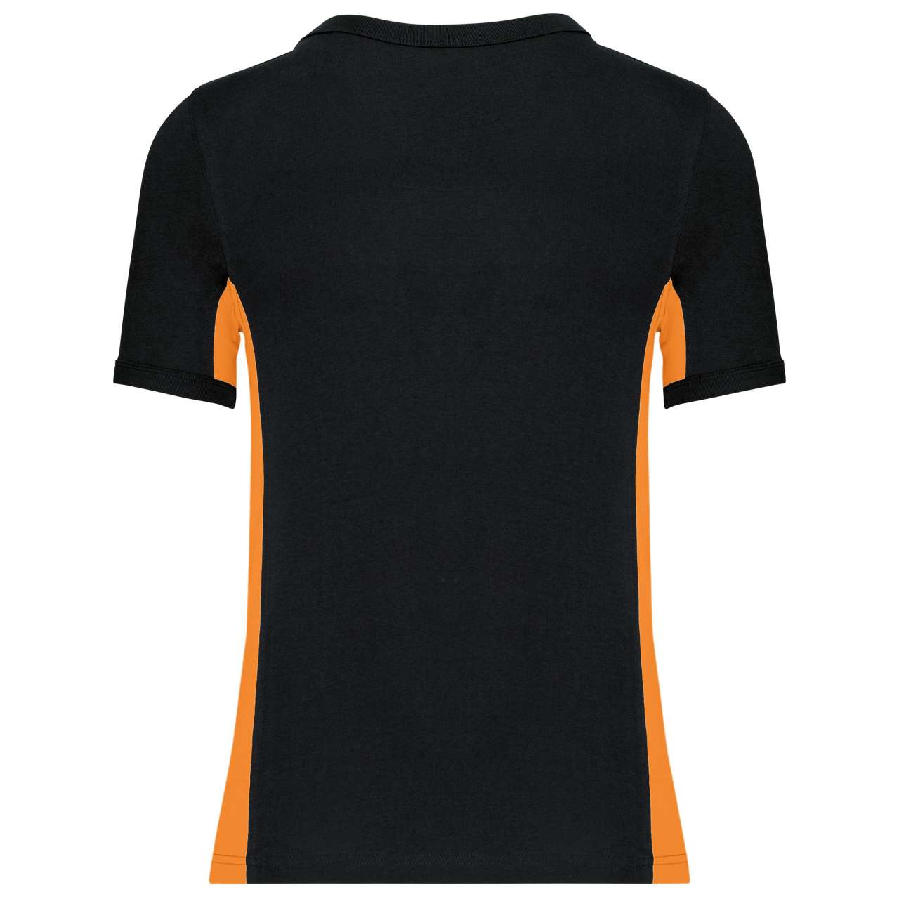 TIGER - SHORT-SLEEVED TWO-TONE T-SHIRT - Black/Orange - Additional