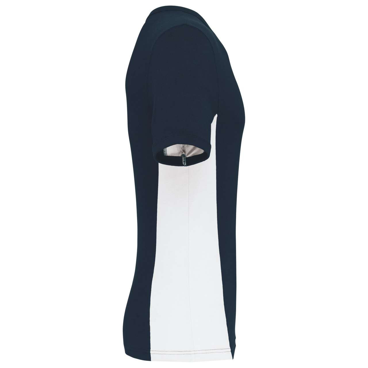 TIGER - SHORT-SLEEVED TWO-TONE T-SHIRT - Navy/White - Additional