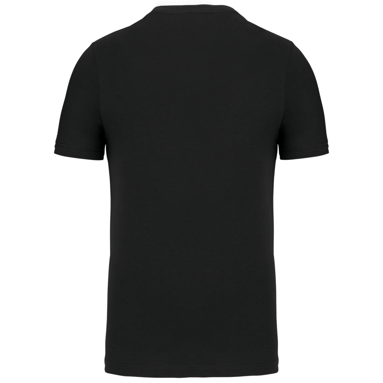 SHORT-SLEEVED CREW NECK T-SHIRT - Black - Additional