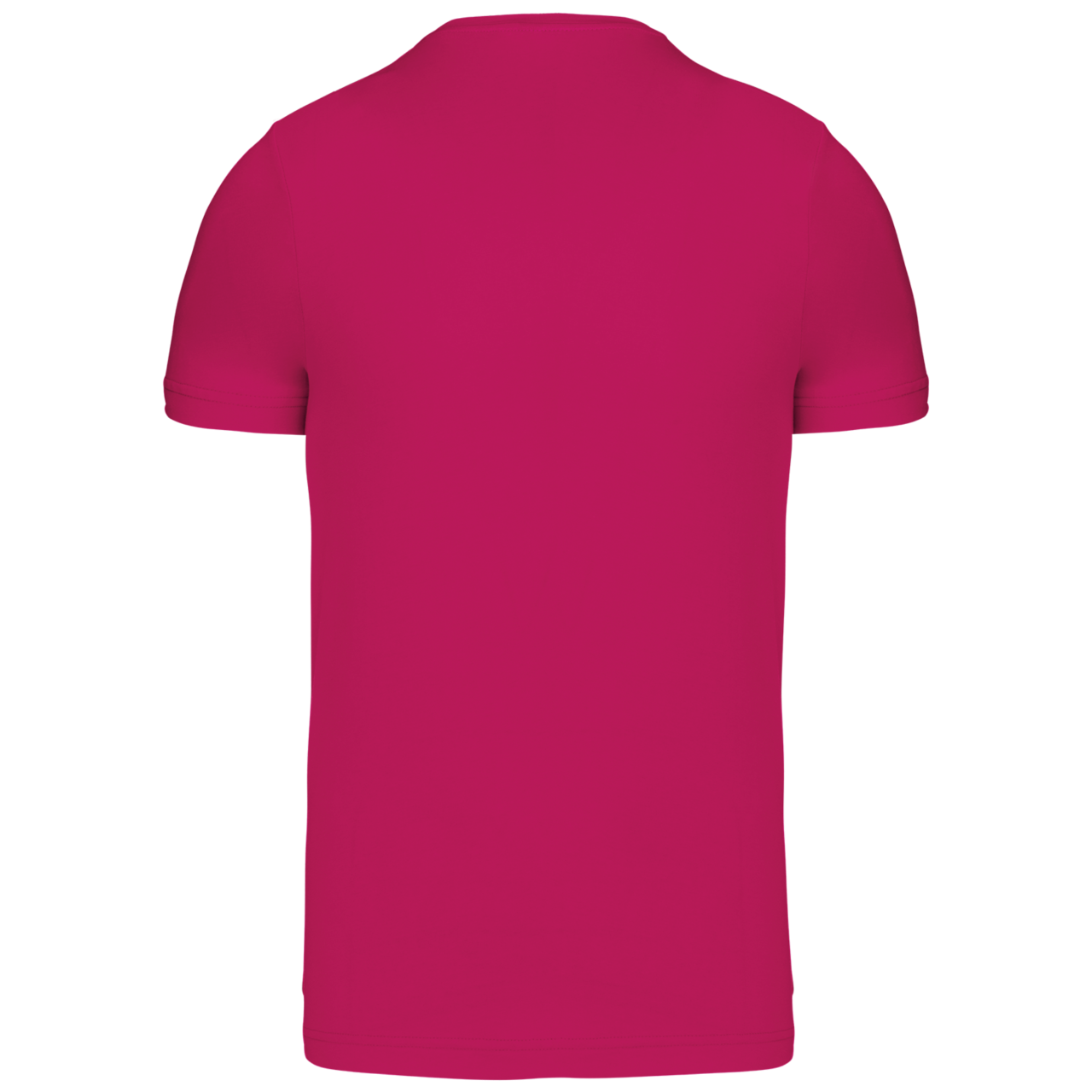 SHORT-SLEEVED CREW NECK T-SHIRT - Fuchsia - Additional