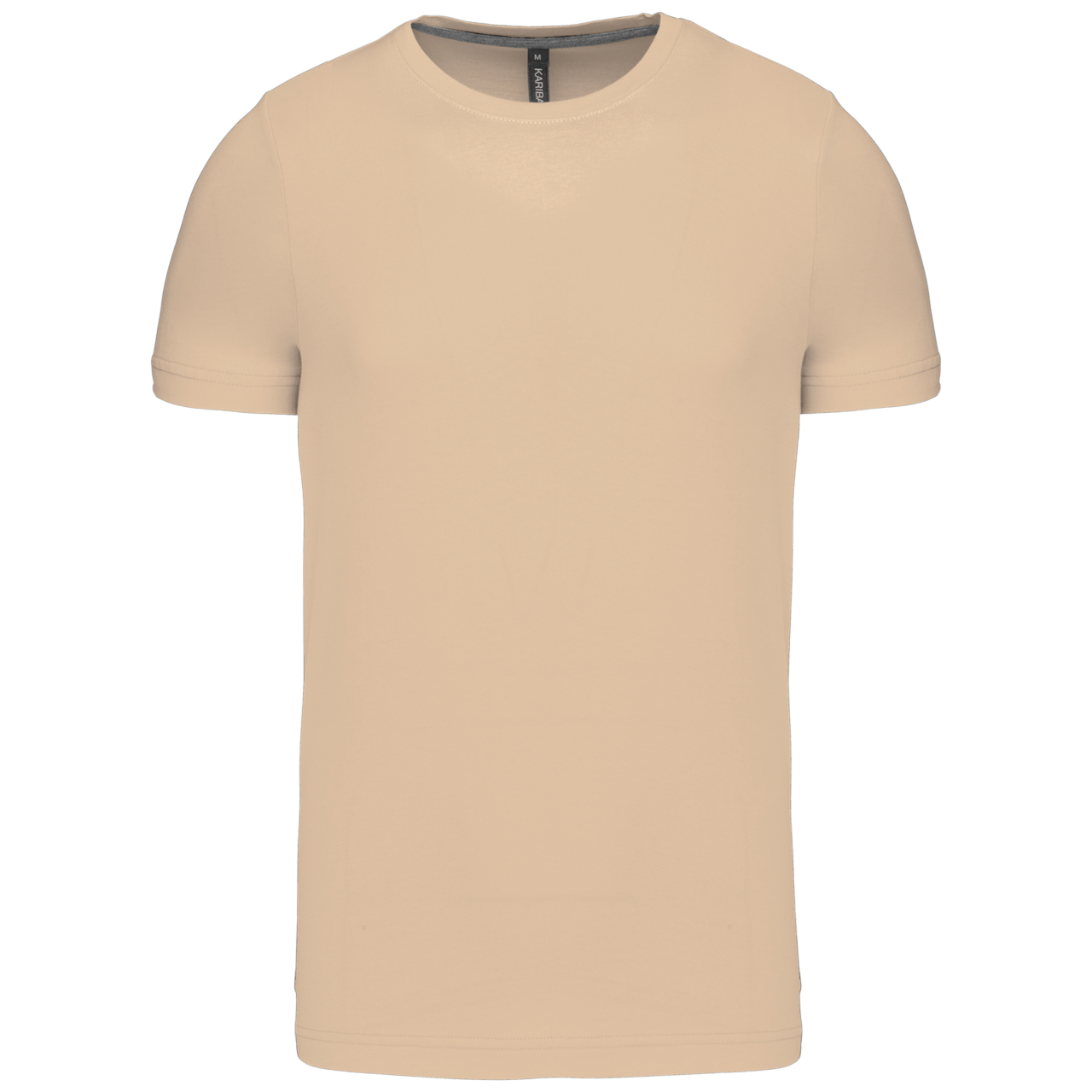 SHORT-SLEEVED CREW NECK T-SHIRT - Light Sand - Main