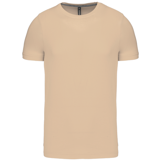 SHORT-SLEEVED CREW NECK T-SHIRT - Light Sand - Main