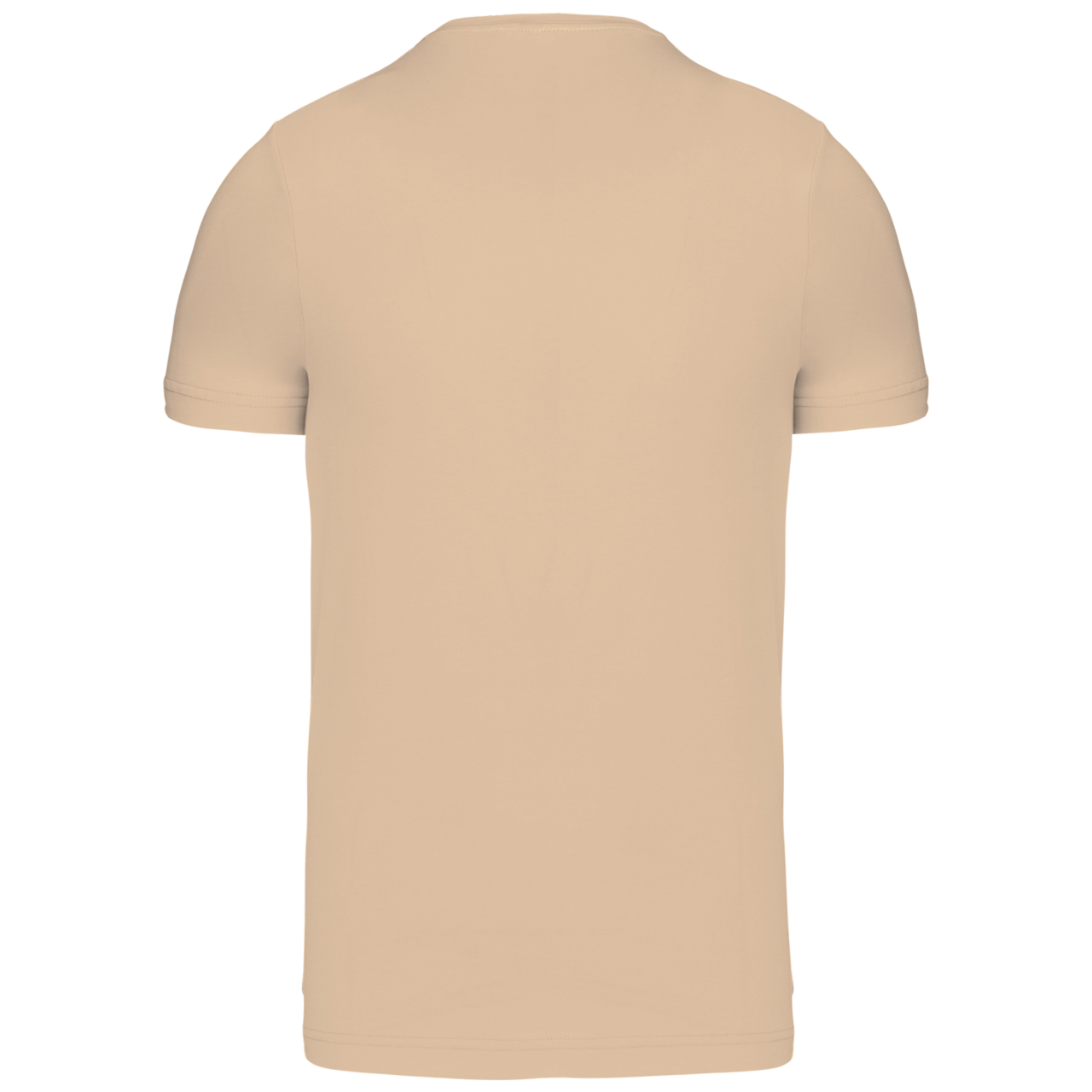 SHORT-SLEEVED CREW NECK T-SHIRT - Light Sand - Additional