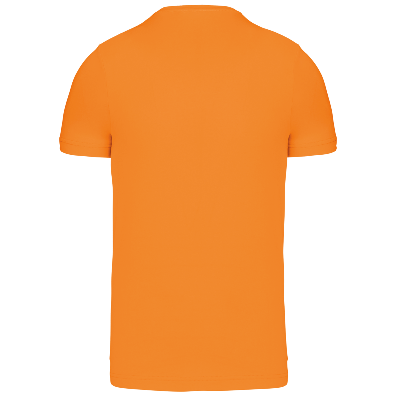 SHORT-SLEEVED CREW NECK T-SHIRT - Orange - Additional