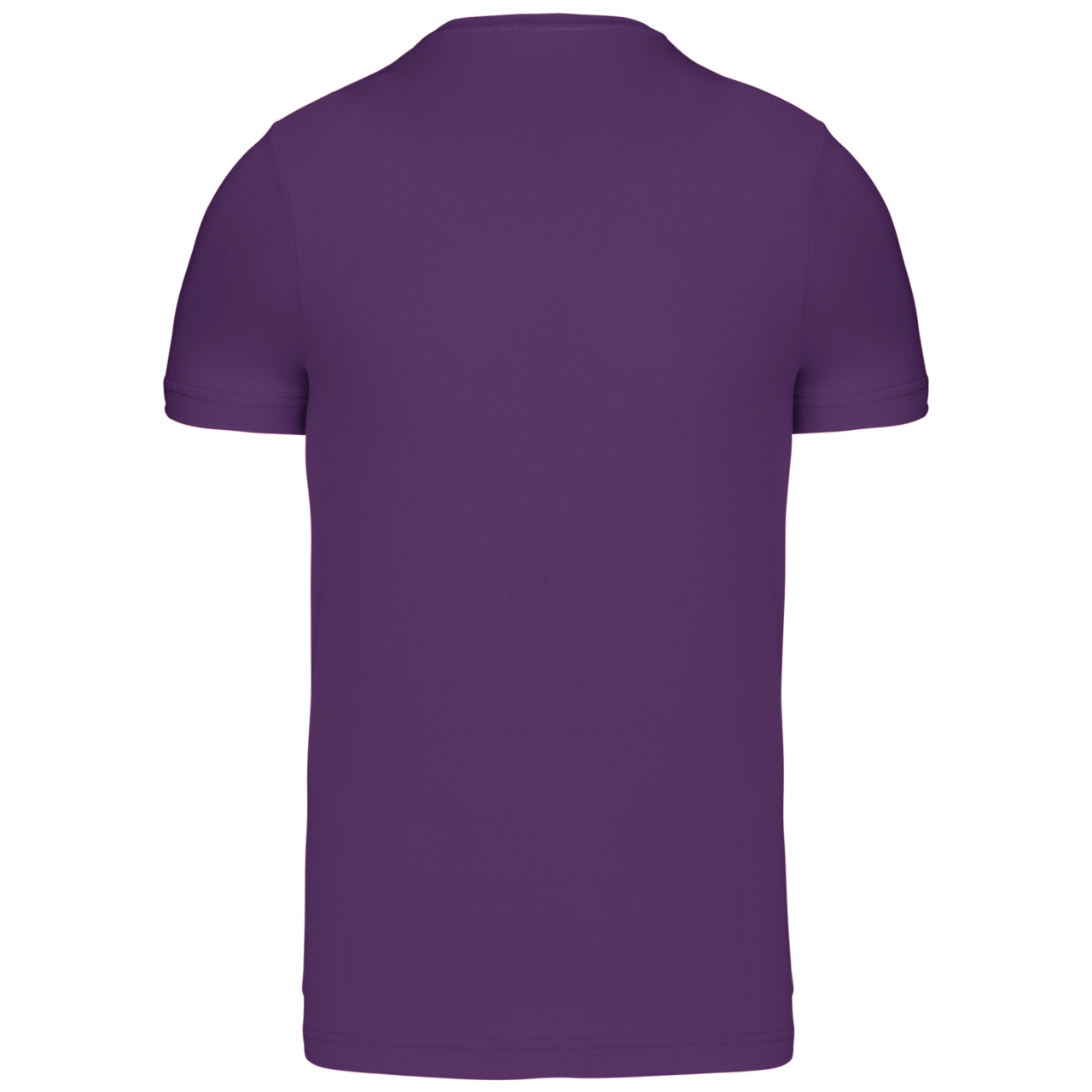 SHORT-SLEEVED CREW NECK T-SHIRT - Purple - Additional
