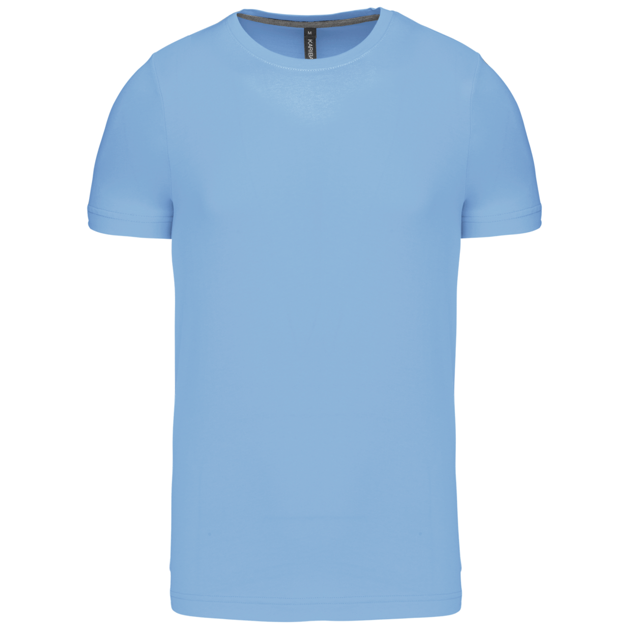 SHORT-SLEEVED CREW NECK T-SHIRT - Sky Blue - Main