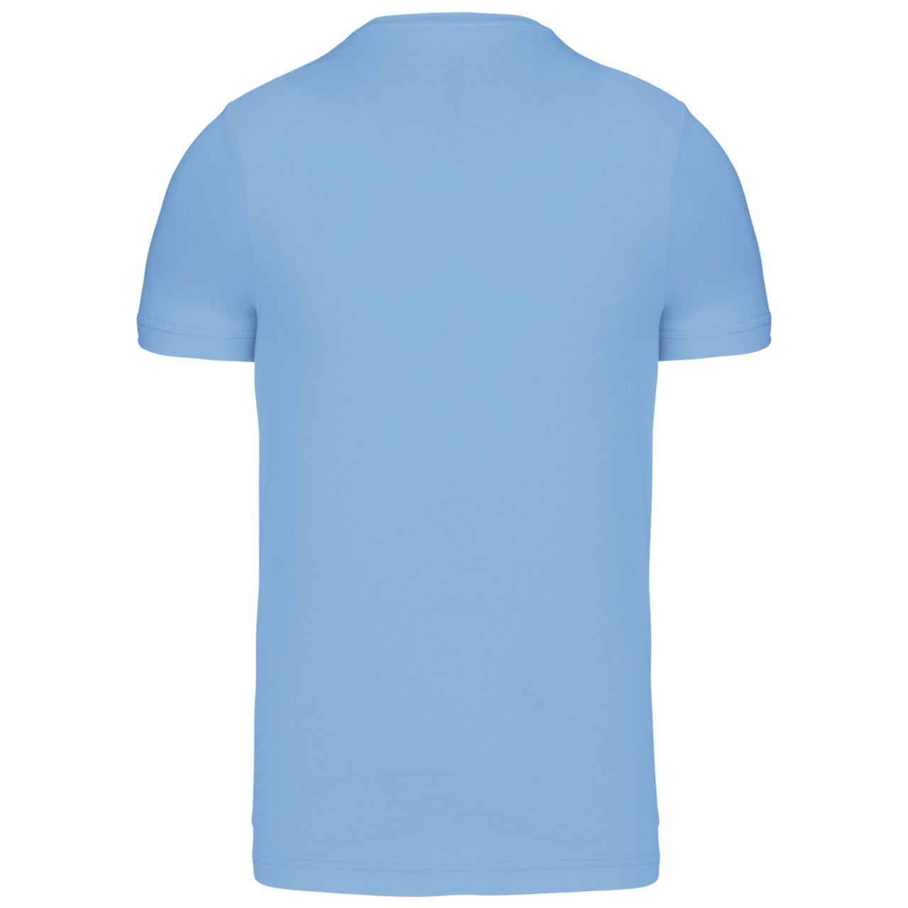 SHORT-SLEEVED CREW NECK T-SHIRT - Sky Blue - Additional