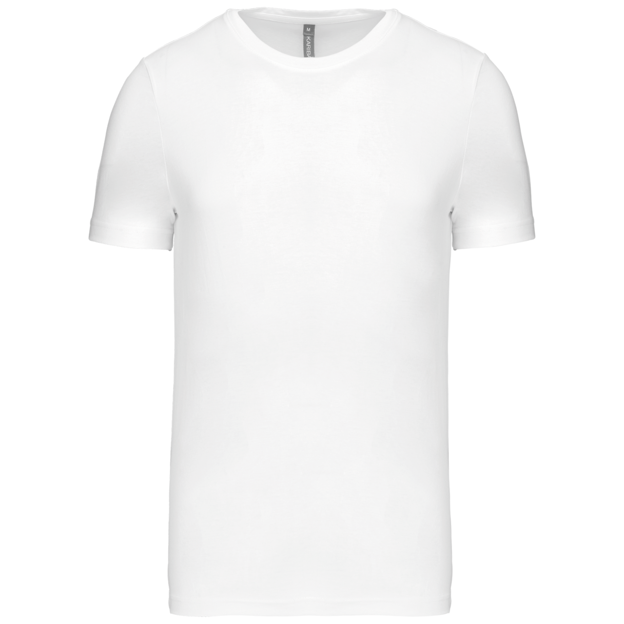 SHORT-SLEEVED CREW NECK T-SHIRT - White - Main