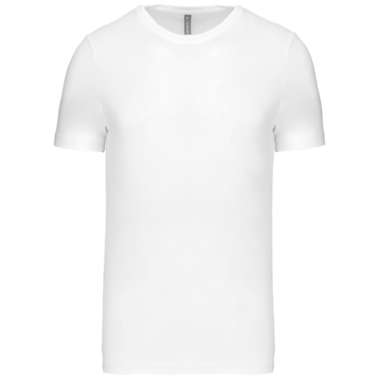 SHORT-SLEEVED CREW NECK T-SHIRT - White - Main
