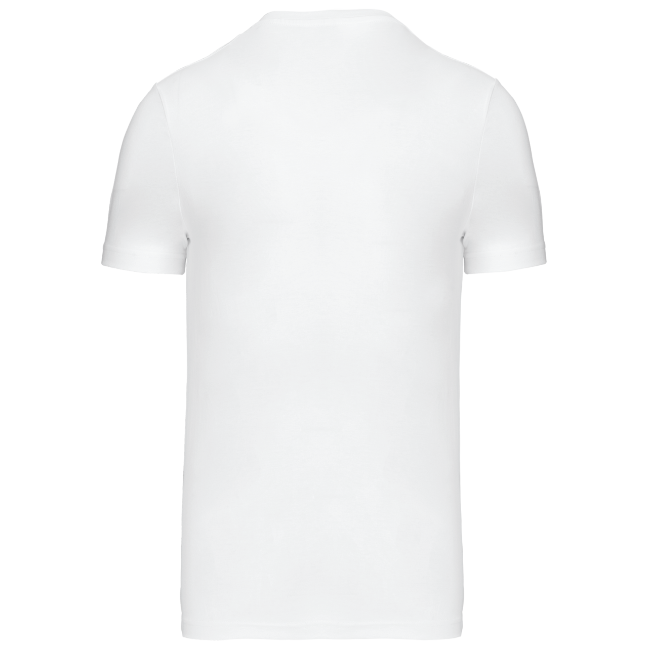 SHORT-SLEEVED CREW NECK T-SHIRT - White - Additional