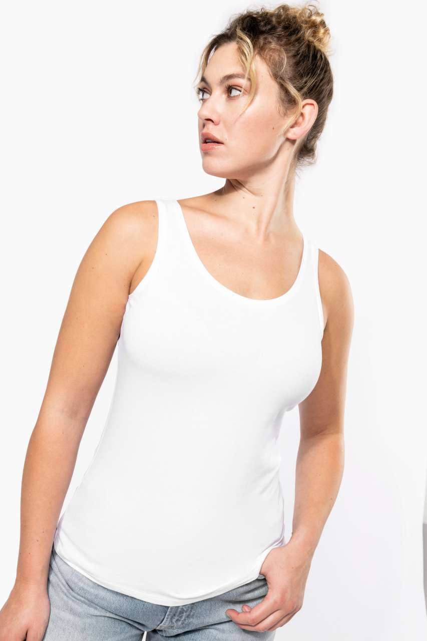 LADIES' VEST - White - Additional