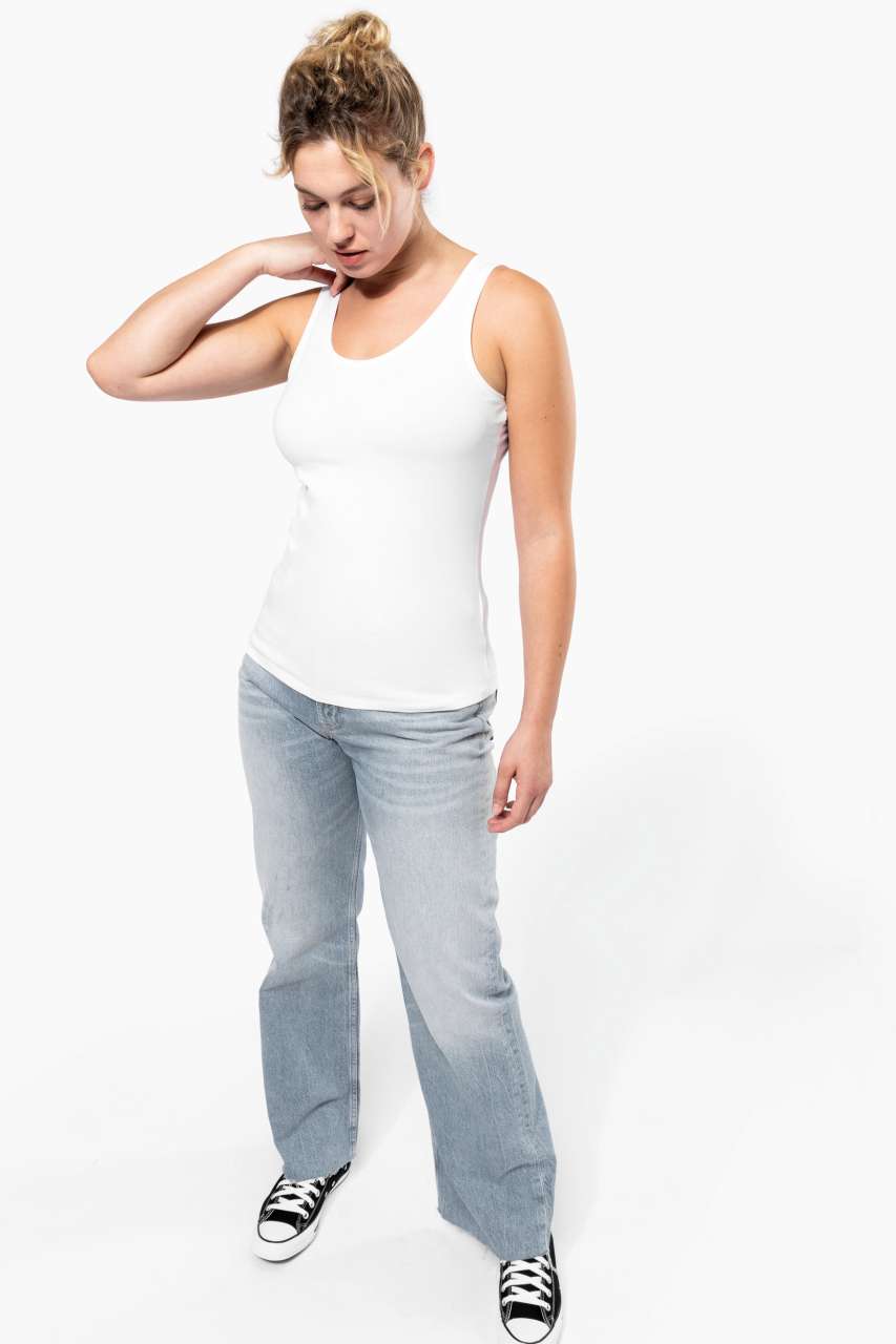 LADIES' VEST - White - Additional