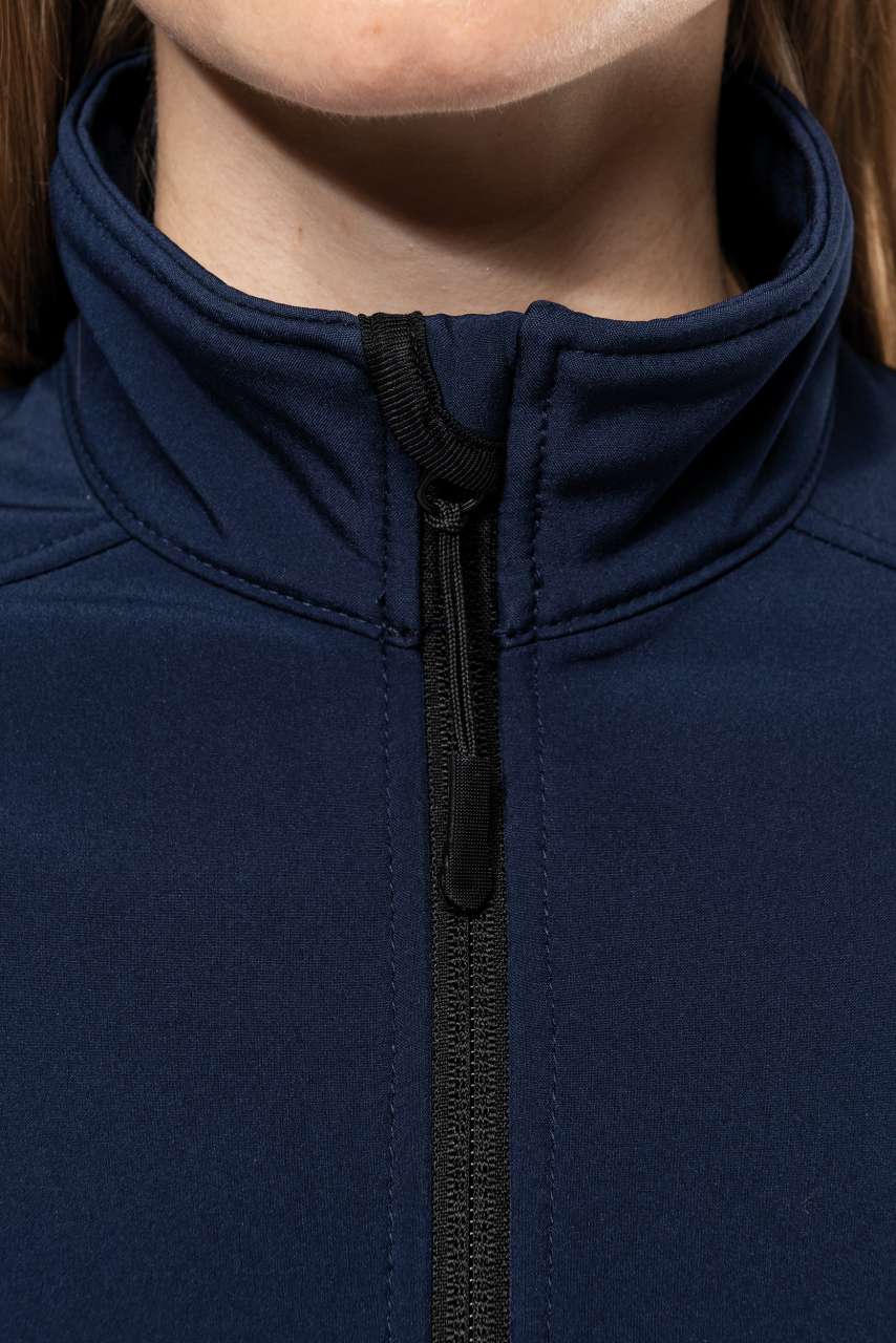 LADIES' SOFTSHELL JACKET - Aqua Blue - Additional