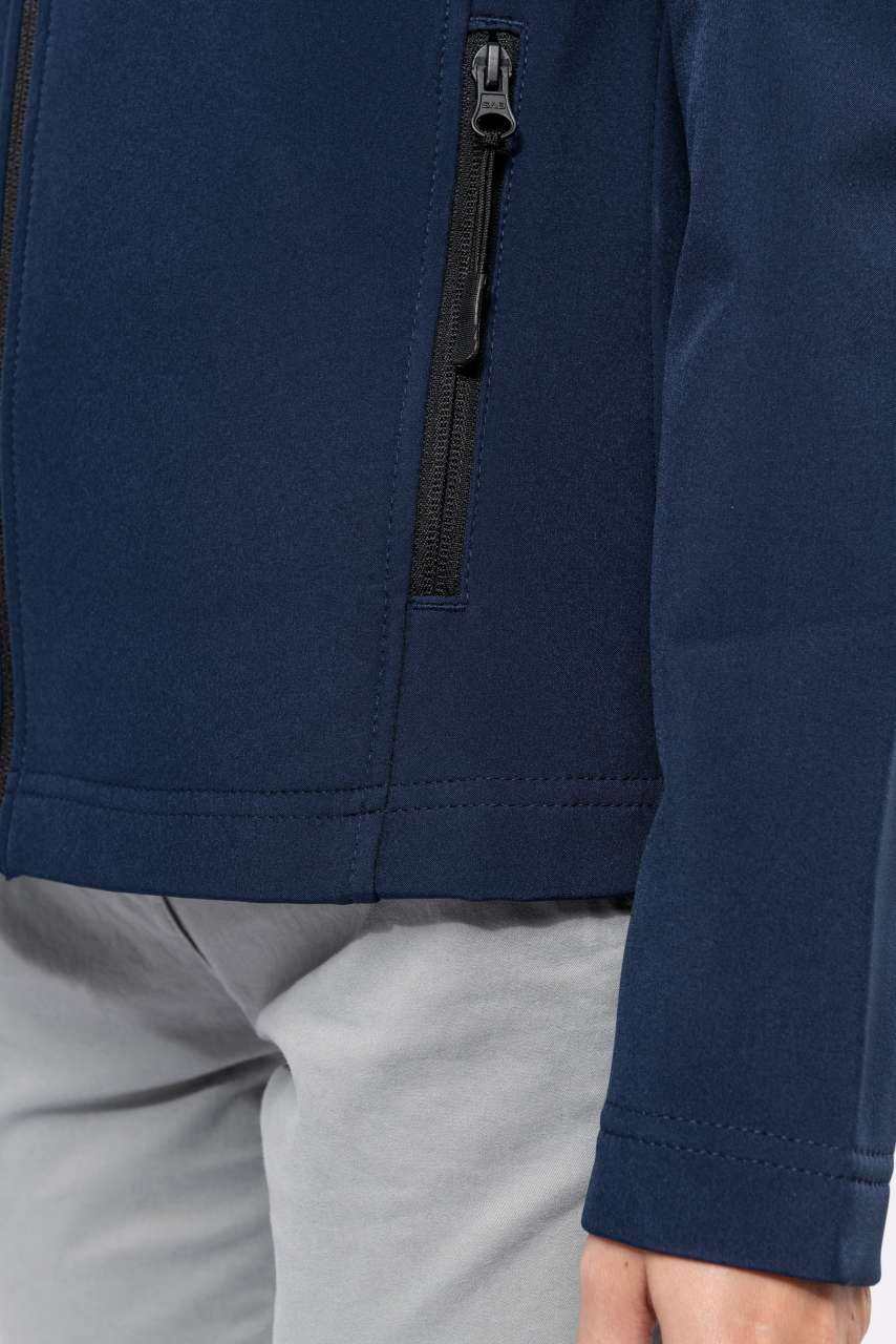 LADIES' SOFTSHELL JACKET - Aqua Blue - Additional