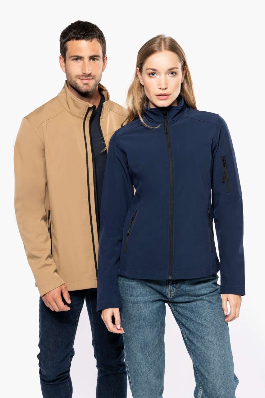 LADIES' SOFTSHELL JACKET - Aqua Blue - Additional