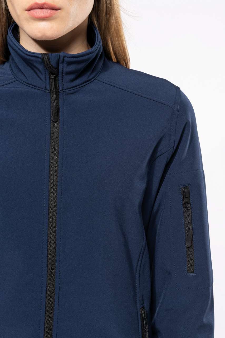 LADIES' SOFTSHELL JACKET - Aqua Blue - Additional