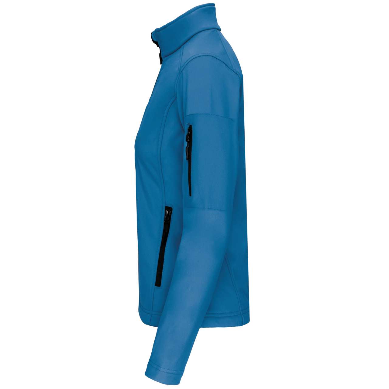 LADIES' SOFTSHELL JACKET - Aqua Blue - Additional