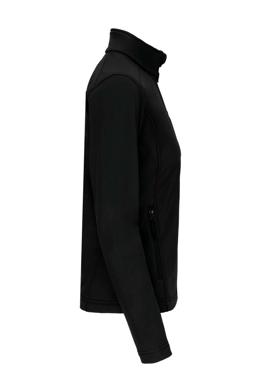 LADIES' SOFTSHELL JACKET - Black - Additional
