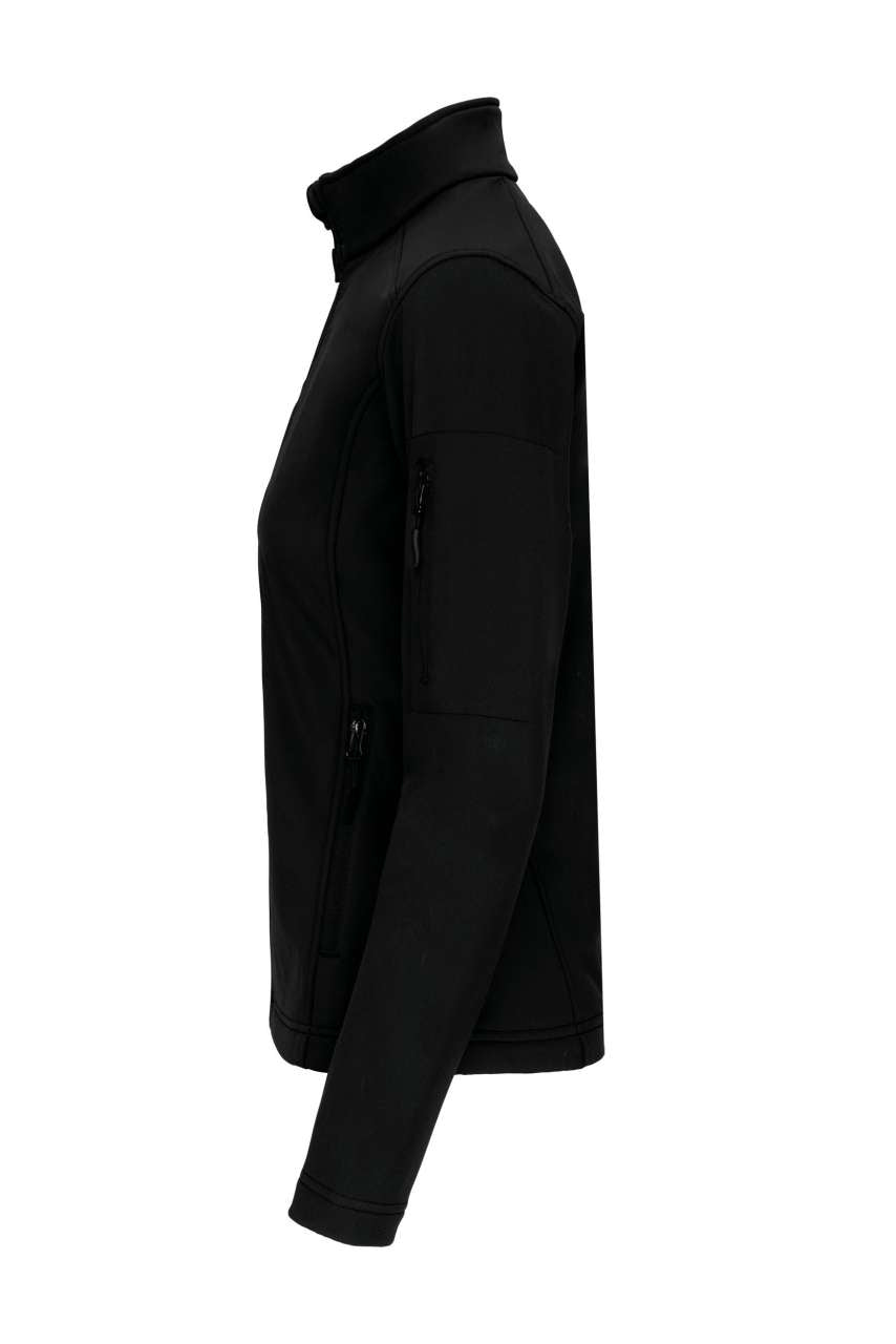 LADIES' SOFTSHELL JACKET - Black - Additional
