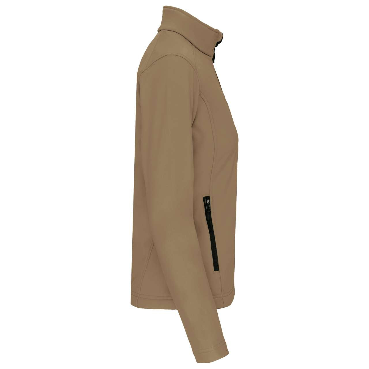 LADIES' SOFTSHELL JACKET - Camel - Additional