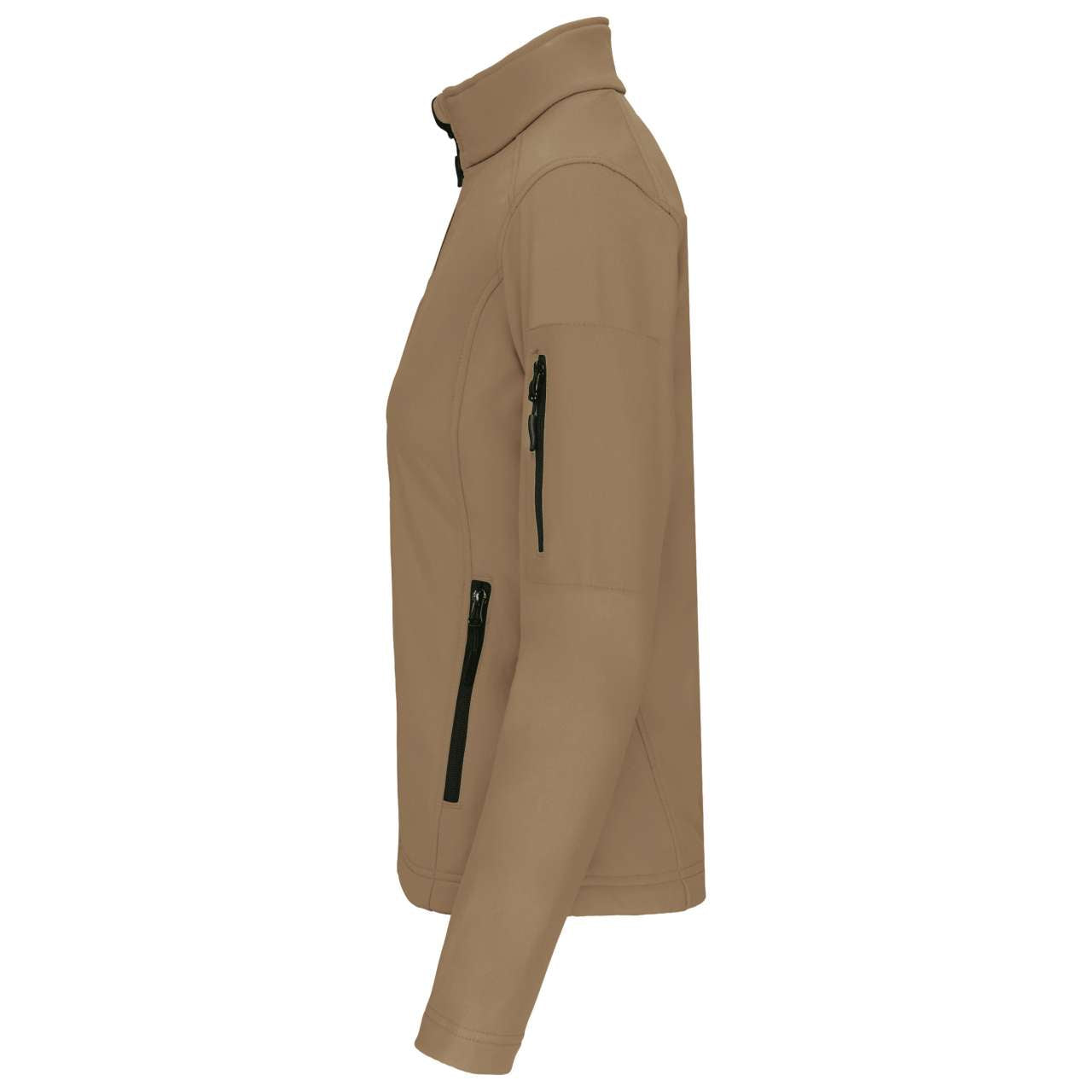 LADIES' SOFTSHELL JACKET - Camel - Additional