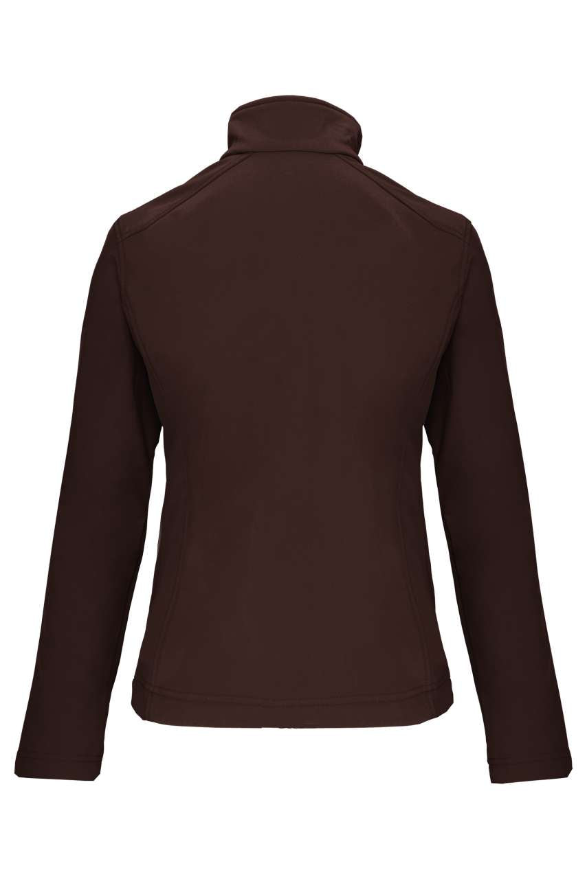 LADIES' SOFTSHELL JACKET - Chocolate - Additional