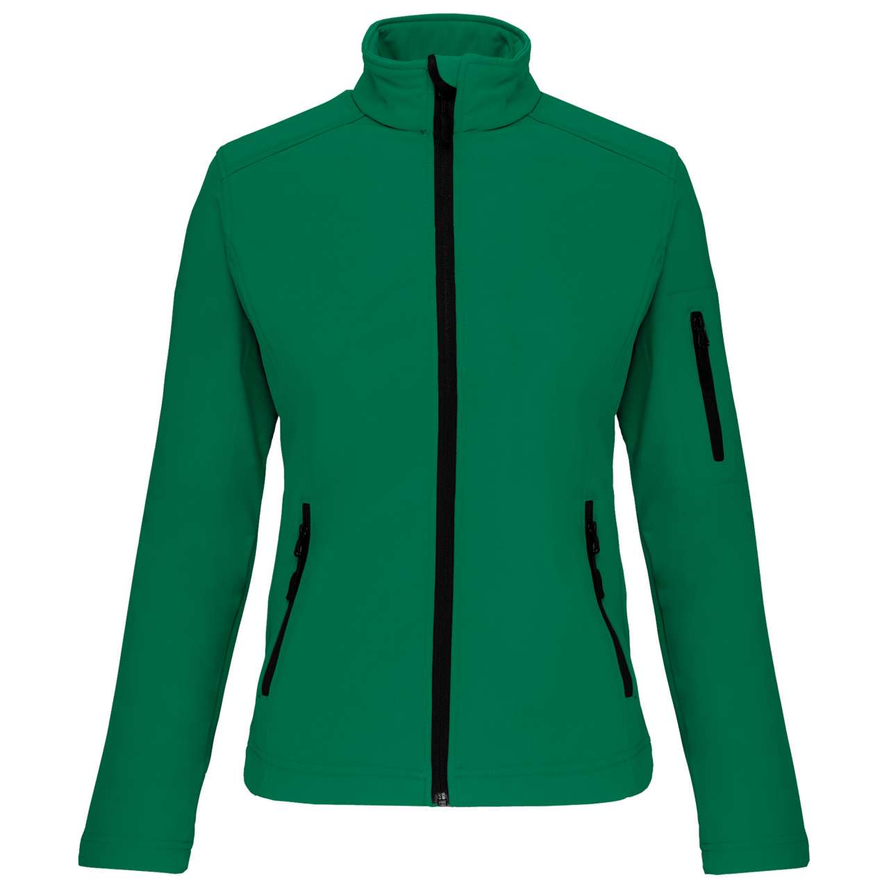 LADIES' SOFTSHELL JACKET - Kelly Green - Main