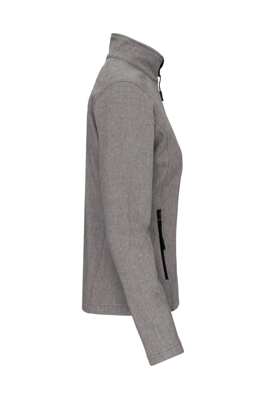LADIES' SOFTSHELL JACKET - Marl Grey - Additional