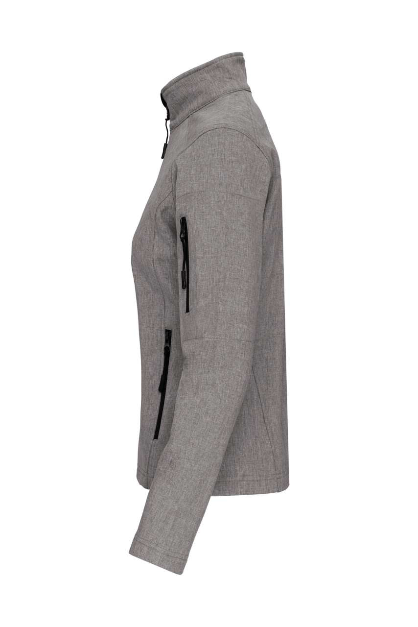 LADIES' SOFTSHELL JACKET - Marl Grey - Additional