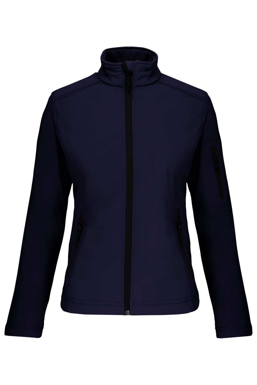 LADIES' SOFTSHELL JACKET - Navy - Main