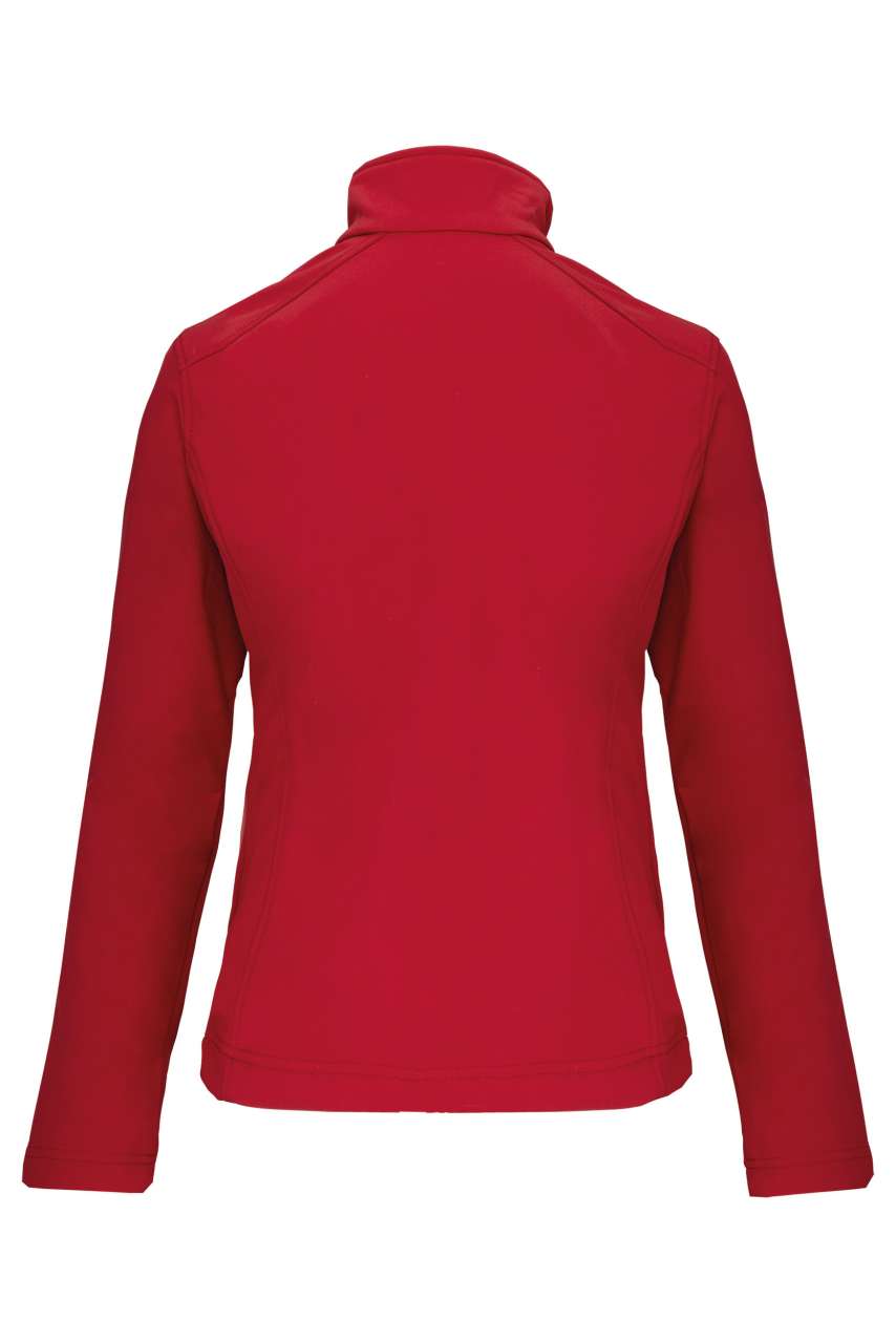 LADIES' SOFTSHELL JACKET - Red - Additional
