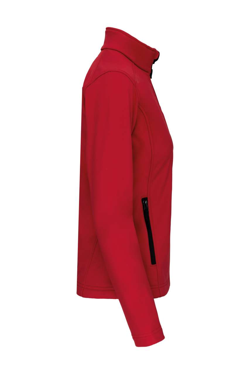 LADIES' SOFTSHELL JACKET - Red - Additional