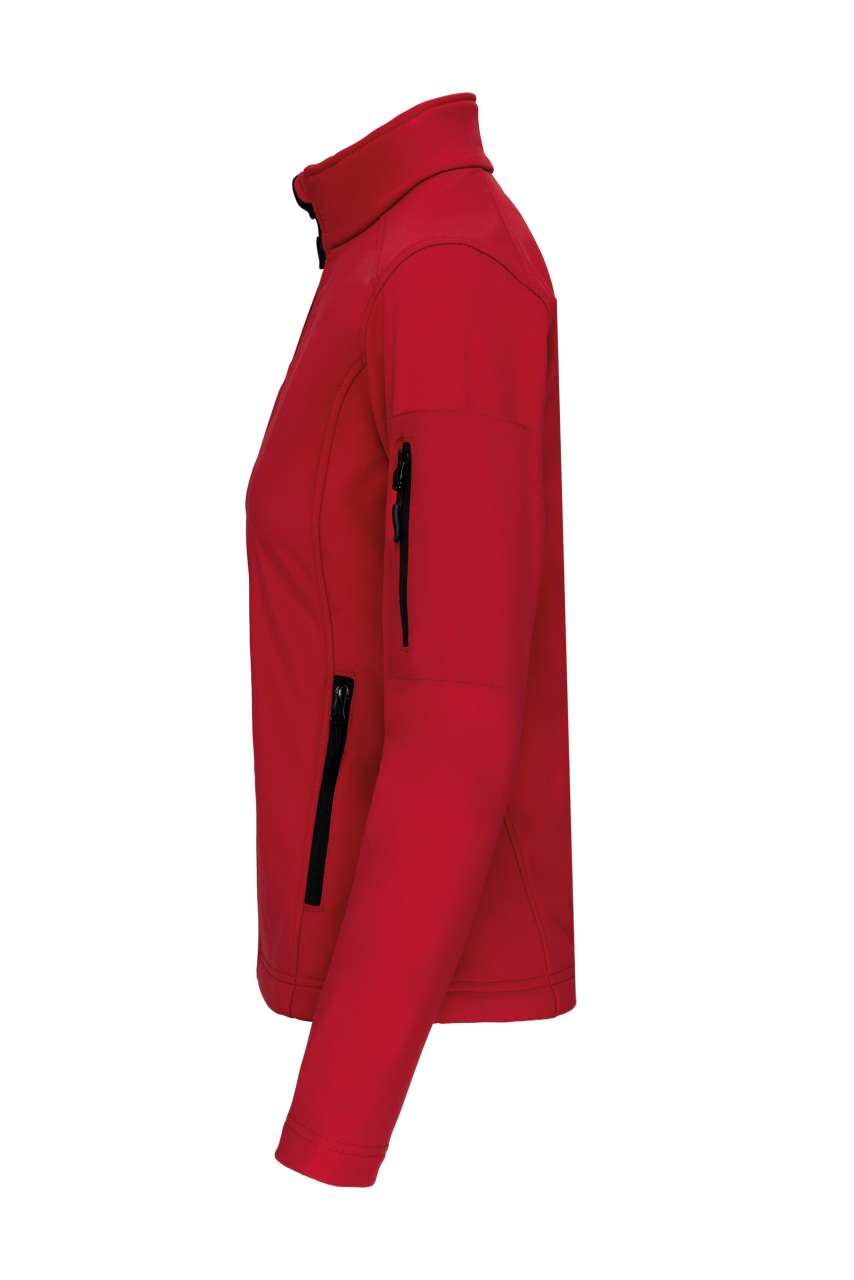 LADIES' SOFTSHELL JACKET - Red - Additional