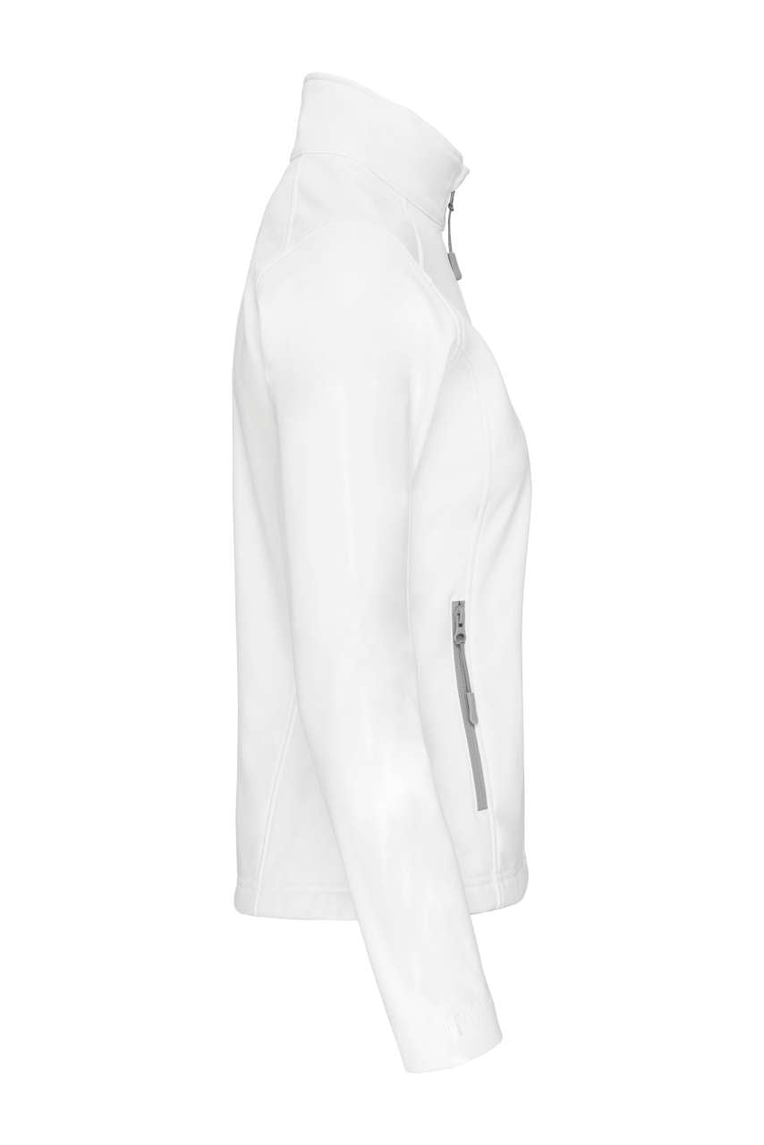 LADIES' SOFTSHELL JACKET - White - Additional