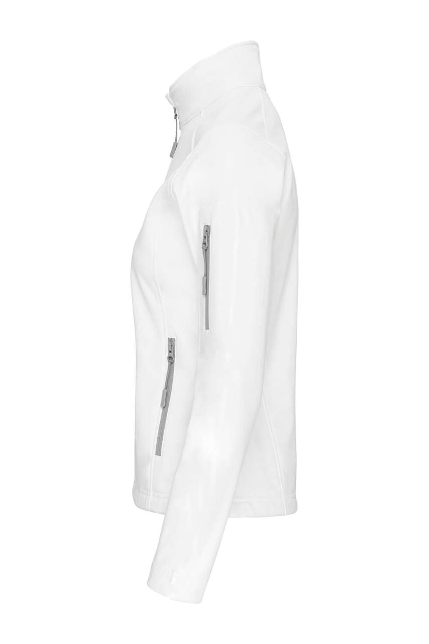 LADIES' SOFTSHELL JACKET - White - Additional