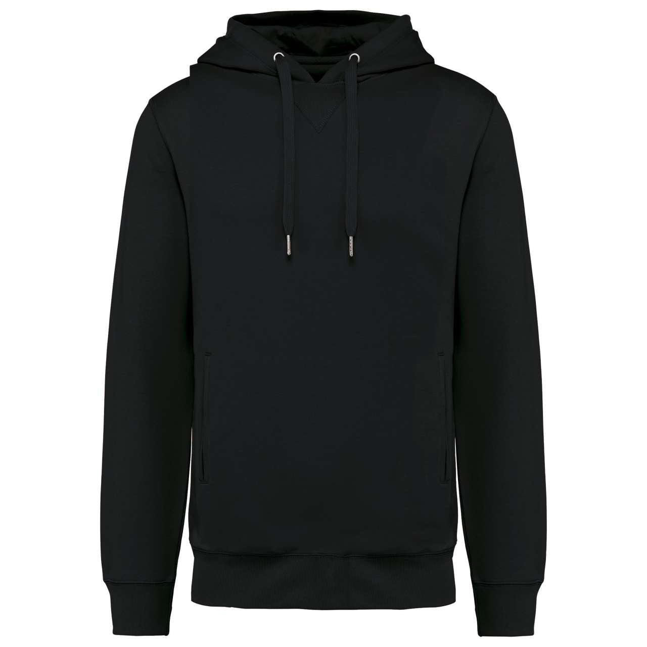 UNISEX ECO-FRIENDLY FRENCH TERRY HOODIE - Black - colorimageurl