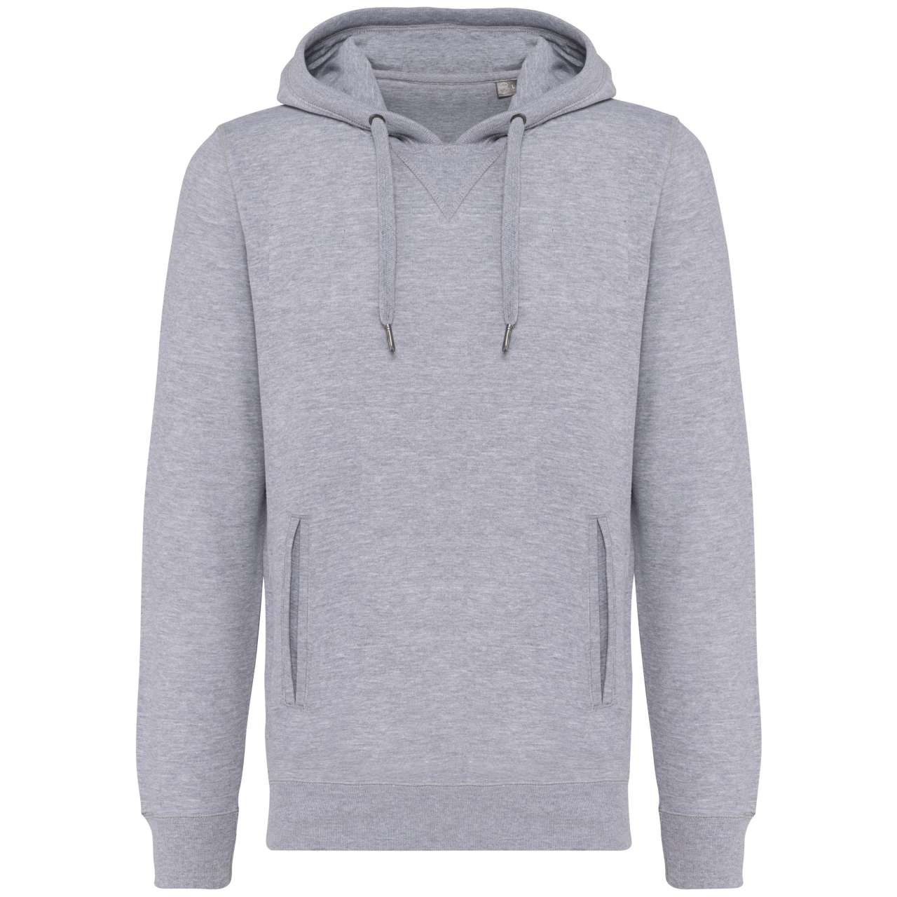 UNISEX ECO-FRIENDLY FRENCH TERRY HOODIE - Oxford Grey - colorimageurl