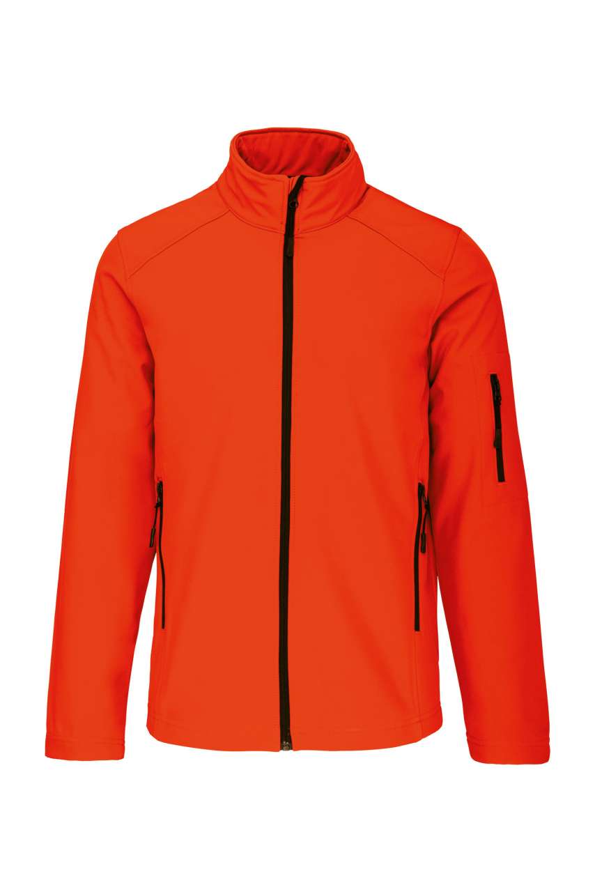SOFTSHELL JACKET - Fluorescent Orange - Additional