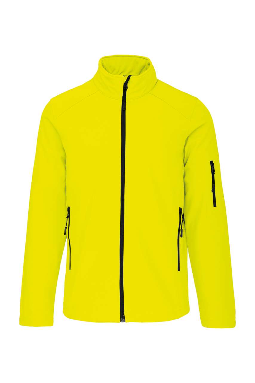 SOFTSHELL JACKET - Fluorescent Yellow - Additional
