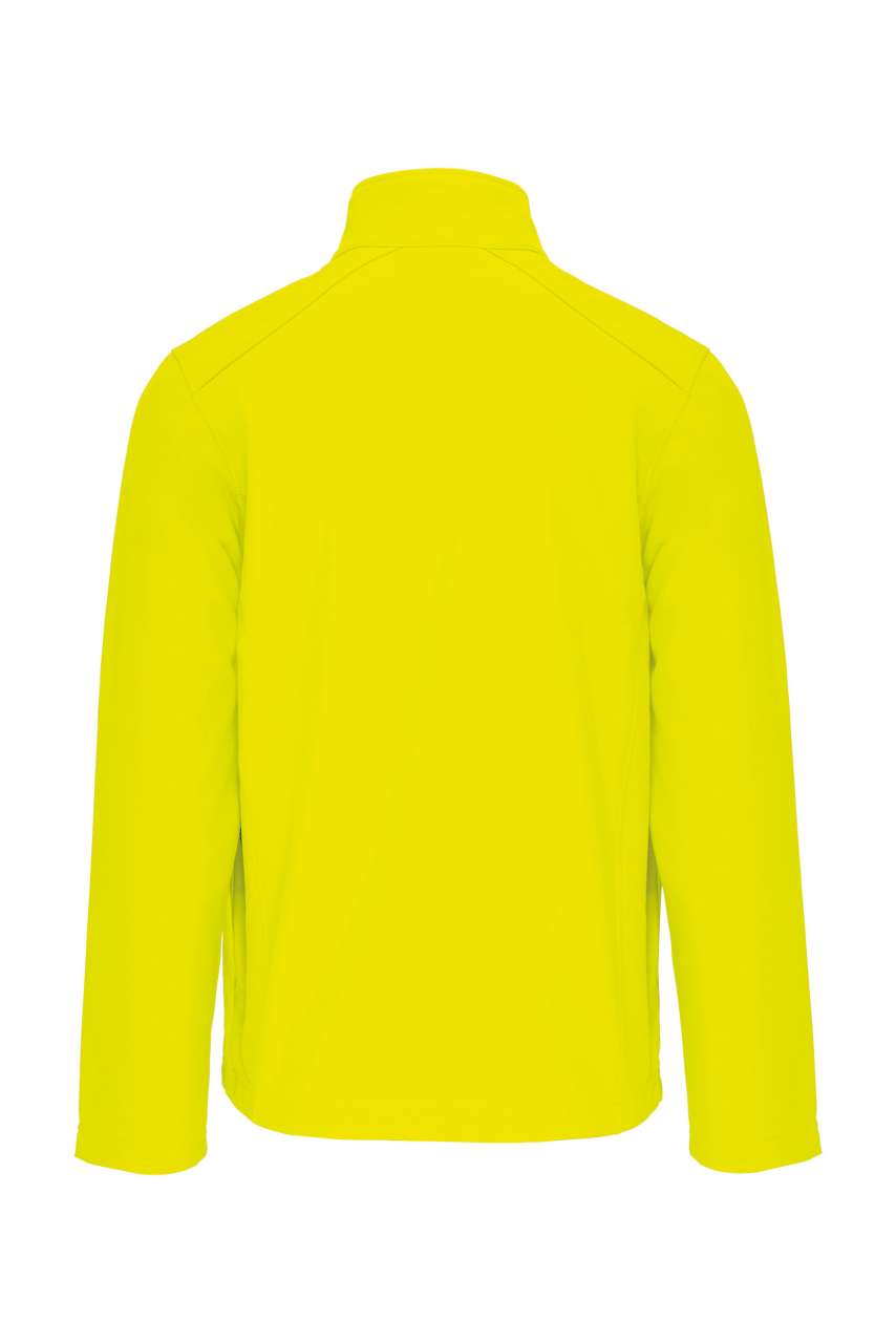 SOFTSHELL JACKET - Fluorescent Yellow - Main