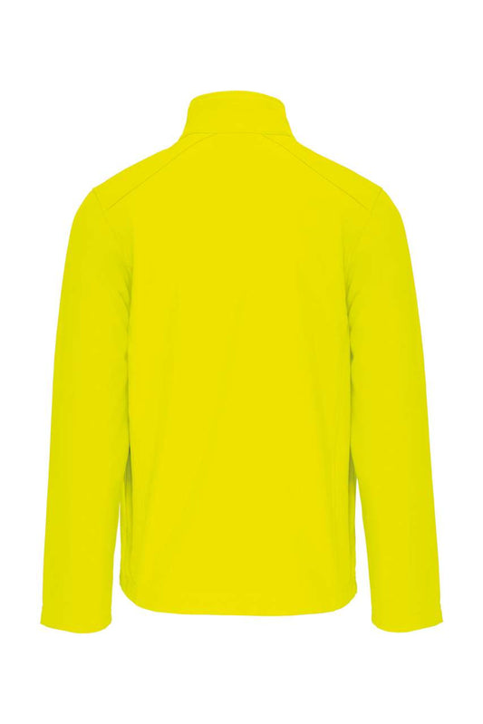 SOFTSHELL JACKET - Fluorescent Yellow - Main