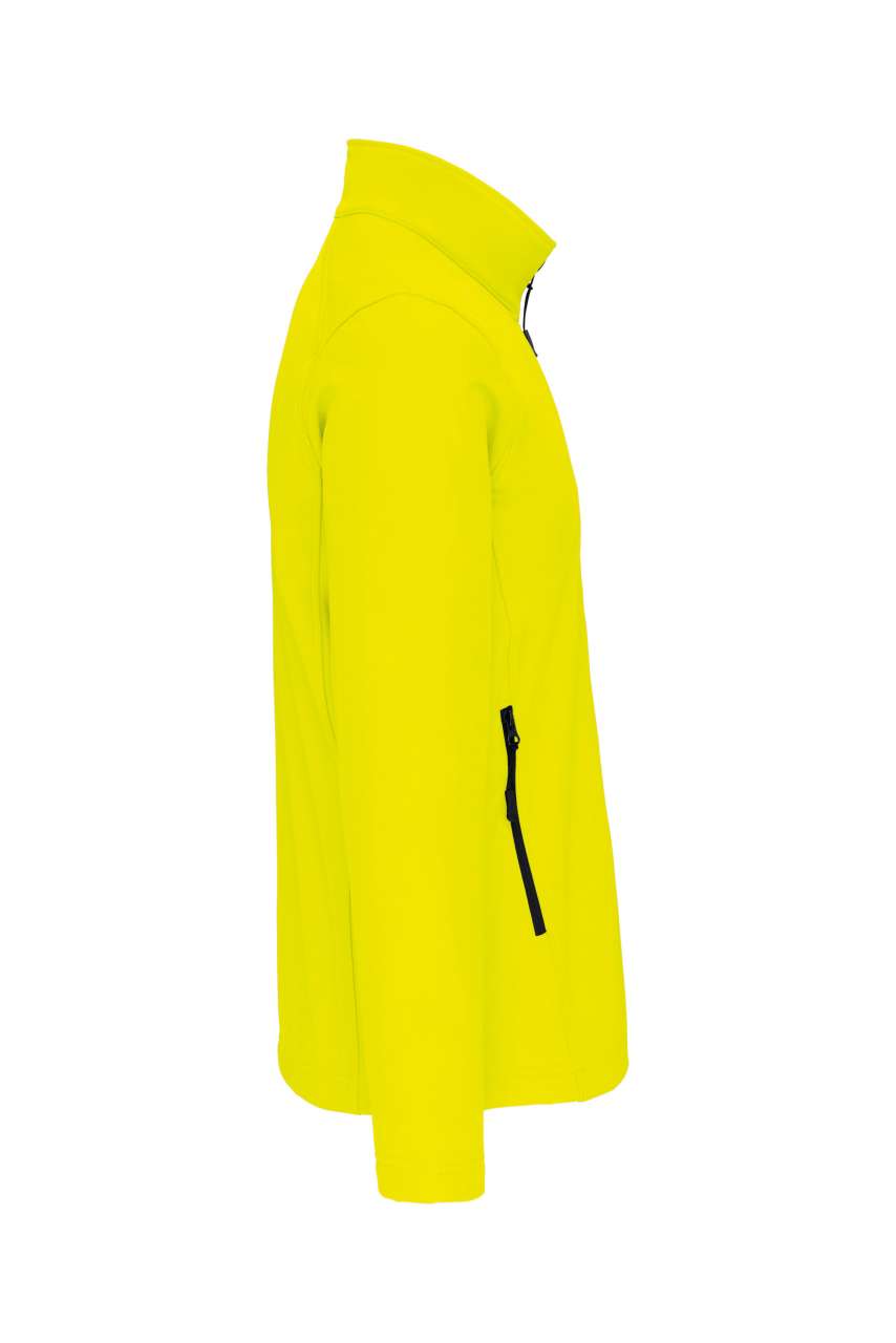 SOFTSHELL JACKET - Fluorescent Yellow - Additional