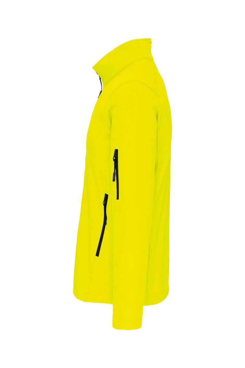 SOFTSHELL JACKET - Fluorescent Yellow - Additional