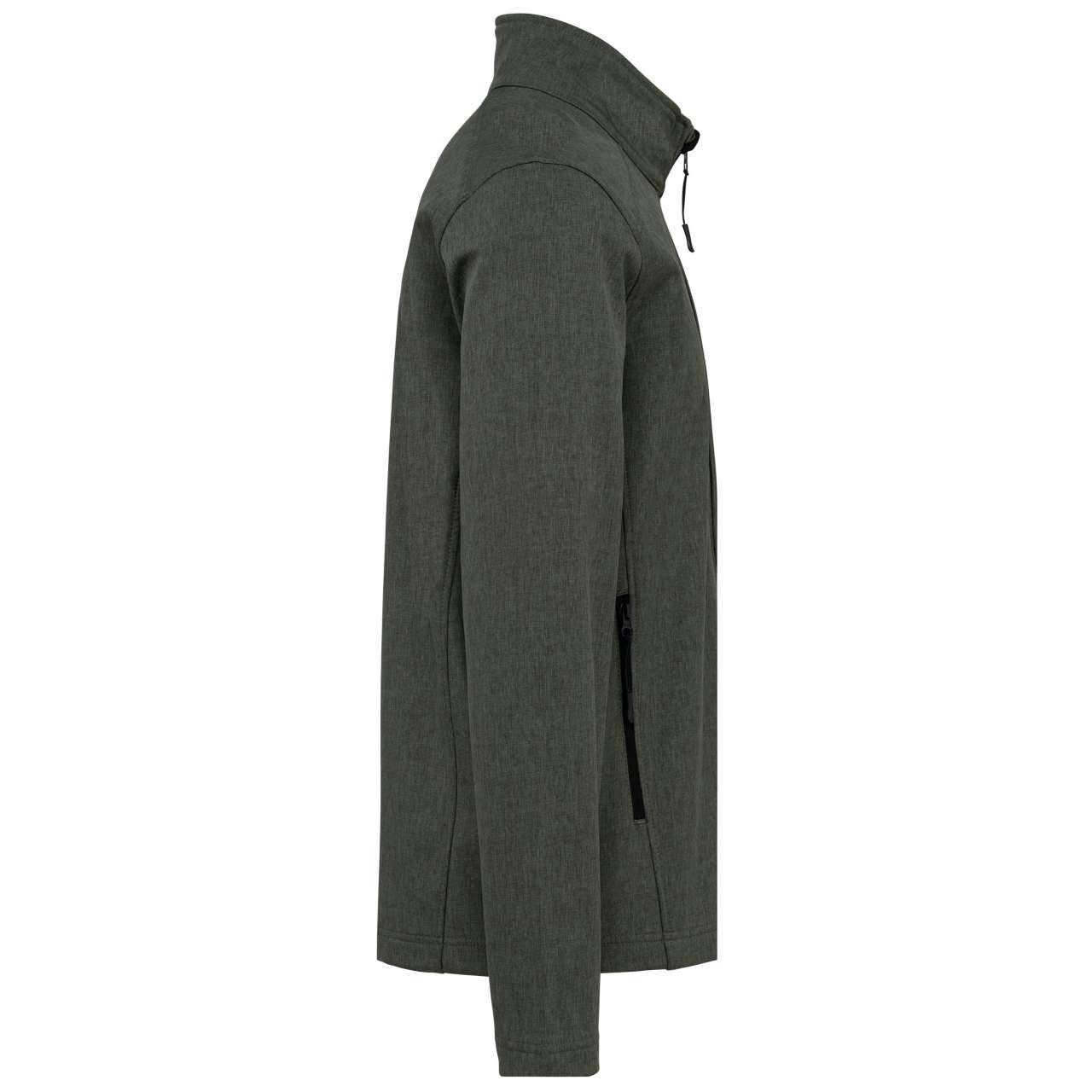 SOFTSHELL JACKET - Marl Green - Additional