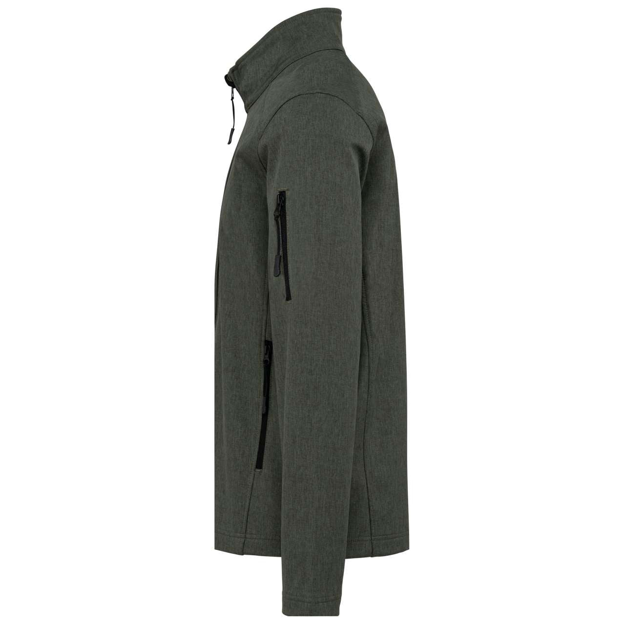 SOFTSHELL JACKET - Marl Green - Additional