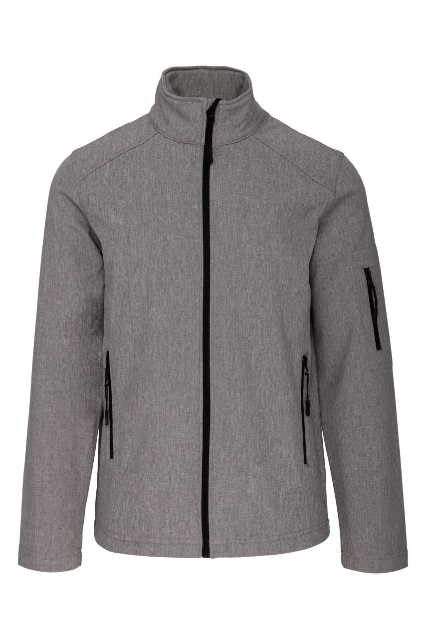SOFTSHELL JACKET - Marl Grey - Additional